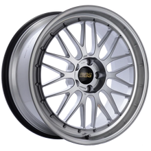 Load image into Gallery viewer, BBS LM 20x9.5 5x114.3 ET40 CB66 Diamond Silver Center Diamond Cut Lip Wheel - Main Product View