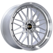 Load image into Gallery viewer, BBS LM 21x10 5x120 ET38 Diamond Silver Center Diamond Cut Lip Wheel -82mm PFS/Clip Required - Main Product View