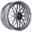 Load image into Gallery viewer, BBS LM 21x9 5x112 ET22 Diamond Black Center / Diamond Cut Lip Wheel -82mm PFS/Clip Required