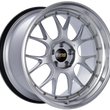 Load image into Gallery viewer, BBS LM-R 19x9.5 5x120 ET35 Diamond Silver Center Diamond Cut Lip Wheel -82mm PFS/Clip Required