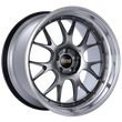 Load image into Gallery viewer, BBS LM-R 20x11 5x114.3 ET20 CB66 Diamond Black Center Diamond Cut Lip Wheel - Main Product View