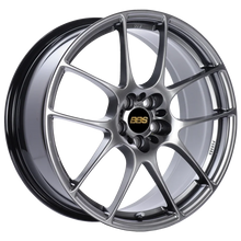 Load image into Gallery viewer, BBS RF 18x8 5x114.3 ET43 Diamond Black Wheel -82mm PFS/Clip Required