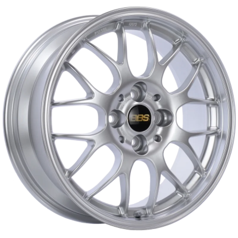 BBS RG-R 17x7 4x100 ET38 Diamond Silver Wheel -70mm PFS/Clip Required