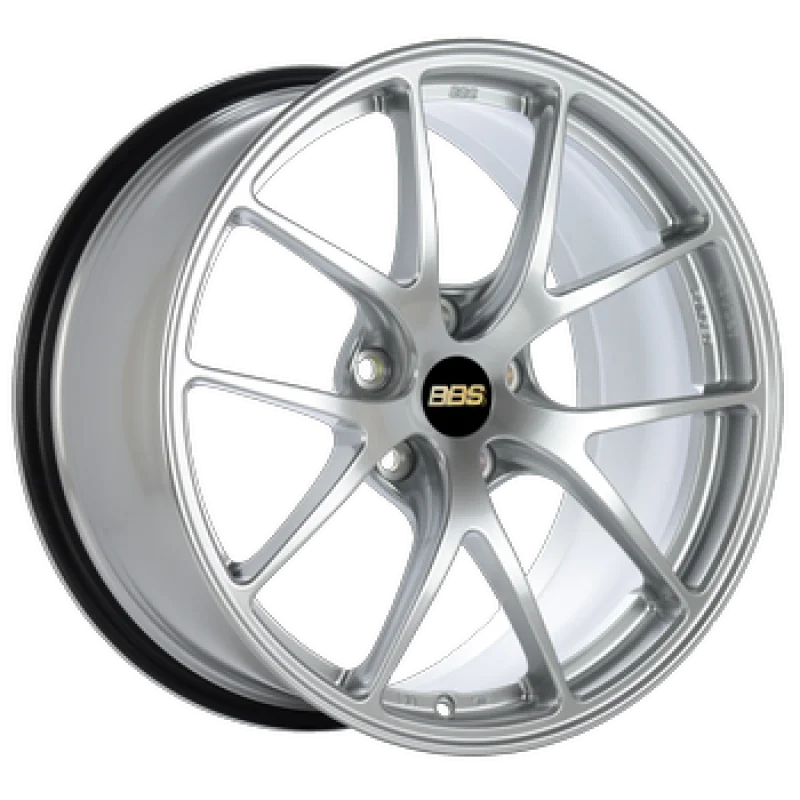 BBS RI-A 19x9 5x108 ET28 CB67 Diamond Silver Wheel Excl. Center-Lock Challenge fits 2005-2010 Ferrari 430