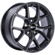 Load image into Gallery viewer, BBS SR 16x7 5x120 ET36 Satin Grey Wheel -82mm PFS/Clip Required