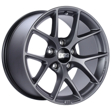 Load image into Gallery viewer, BBS SR 18x10 5x130 ET41 CB71.6 Satin Grey Wheel - Main Product View