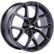 Load image into Gallery viewer, BBS SR 18x8 5x112 ET21 CB66.5 Satin Grey Wheel - Main Product View