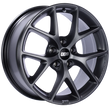 Load image into Gallery viewer, BBS SR 18x8 5x114.3 ET50 Satin Grey Wheel -82mm PFS/Clip Required