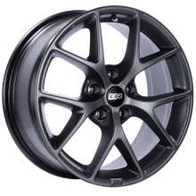 Load image into Gallery viewer, BBS SR 18x8 5x120 ET32 Satin Grey Wheel -82mm PFS/Clip Required - Main Product View