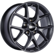Load image into Gallery viewer, BBS SR 18x8 5x130 ET50 CB71.6 Satin Grey Wheel - Main Product View
