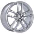 Load image into Gallery viewer, BBS SX 19x8.5 5x112 ET46 Sport Silver Wheel -82mm PFS/Clip Required