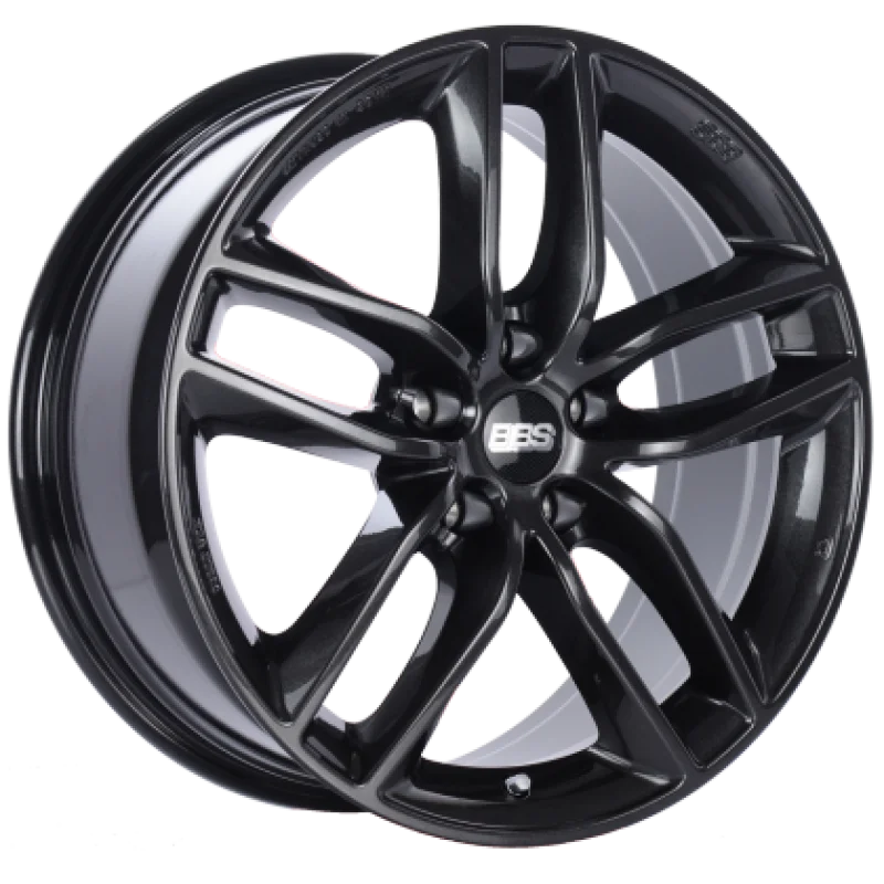 BBS SX 20x9 5x112 ET30 Crystal Black Wheel -82mm PFS/Clip Required