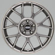 Load image into Gallery viewer, BBS XR 18x8 5x100 ET45 Gloss Platinum Wheel - 70mm PFS/Clip Required - Main Product View