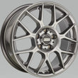 Load image into Gallery viewer, BBS XR 20x8.5 5x112 ET35 Platinum Gloss Wheel -82mm PFS/Clip Required - Side View