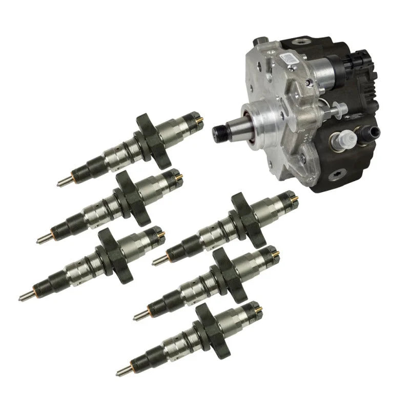 BD Diesel 03-04 Dodge 5.9L Cummins Stage 1 Performance CR Pump & Injectors Package - Main Product View