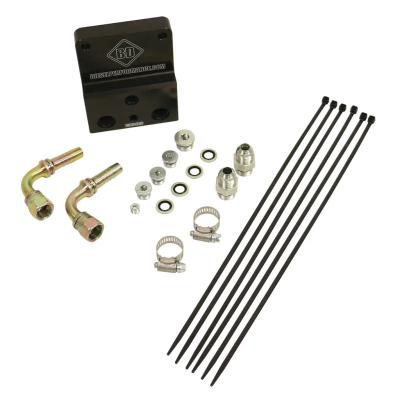 BD Diesel 03-09 Dodge 5.9L/6.7L Fuel Distribution Block - Main Product View