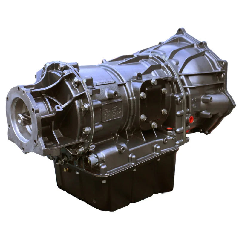 BD Diesel 04-06 Chevy Silverado / GMC Sierra 6.6L 4WD Roadmaster Transmission & Converter Package - Side View