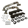 Load image into Gallery viewer, BD Diesel 08-10 Ford F-250/F-350/F-450/F-550 Powerstroke 6.4L Up Pipes Kit w/Manifold Set - Main Product View
