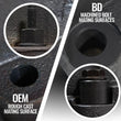 Load image into Gallery viewer, BD Diesel 09-22 Dodge Ram 1500/2500/3500 5.7L Hemi Exhaust Manifold Driver Side - Back View