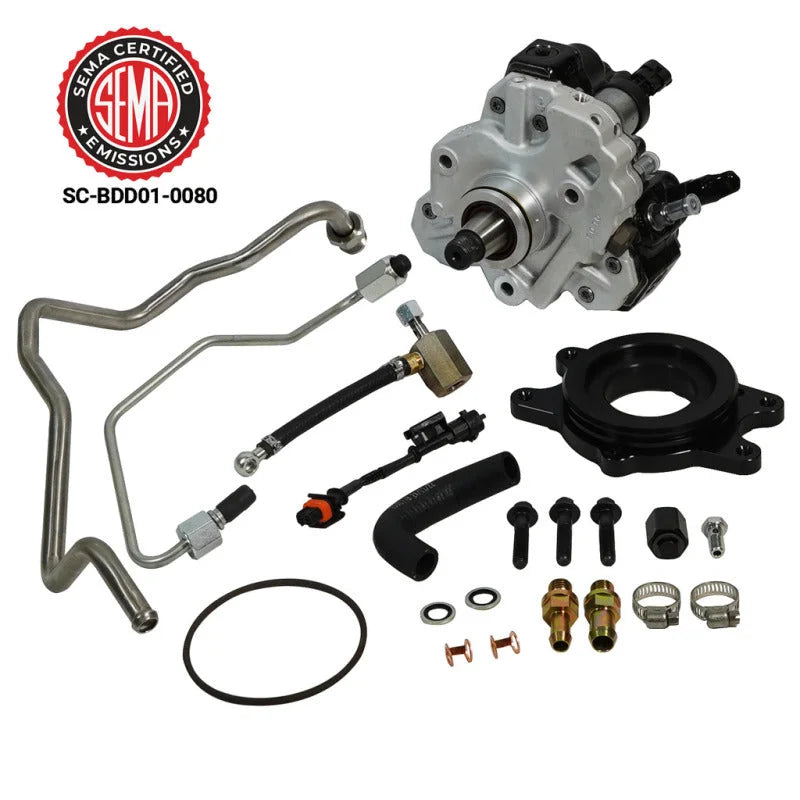 BD Diesel 11-16 Chevrolet Silverado 2500HD /3500HD 6.6L Venom CP3 Conversion Kit C/W Standard Pump - Additional View 8