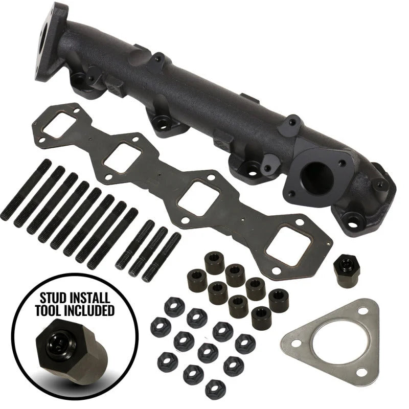 BD Diesel 11-16 Ford F350/F450/F550 Cab-Chassis 6.7L Power Stroke Exhaust Manifold Passenger Side - Additional View 6