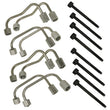 Load image into Gallery viewer, BD Diesel 11-21 Ford 6.7L Power Stroke Injector Line Kits - Back View