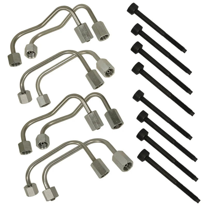 BD Diesel 11-21 Ford 6.7L Power Stroke Injector Line Kits - Back View