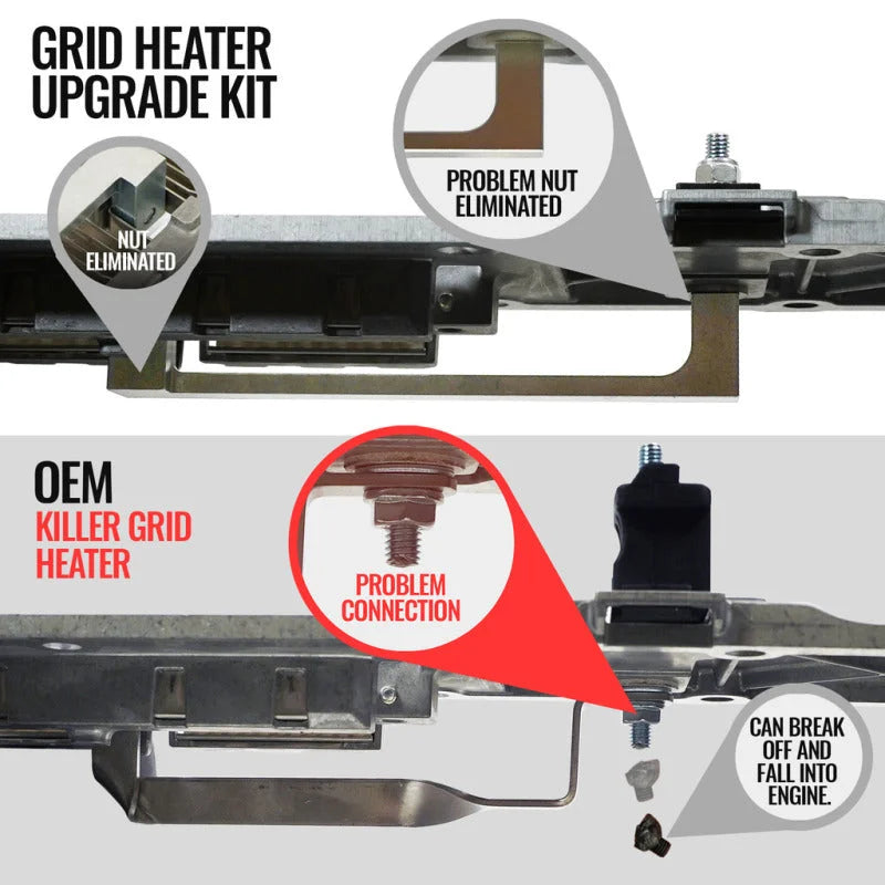 BD Diesel 11-24 Dodge (Ram) 2500/3500 6.7L Cummins Killer Grid Heater Upgrade Kit - Additional View 6