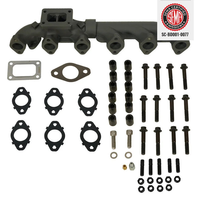 BD Diesel 13-18 RAM 3500/4500/5500 6.7L Cummins Cab & Chassis Exhaust Manifold Kit - Additional View 8