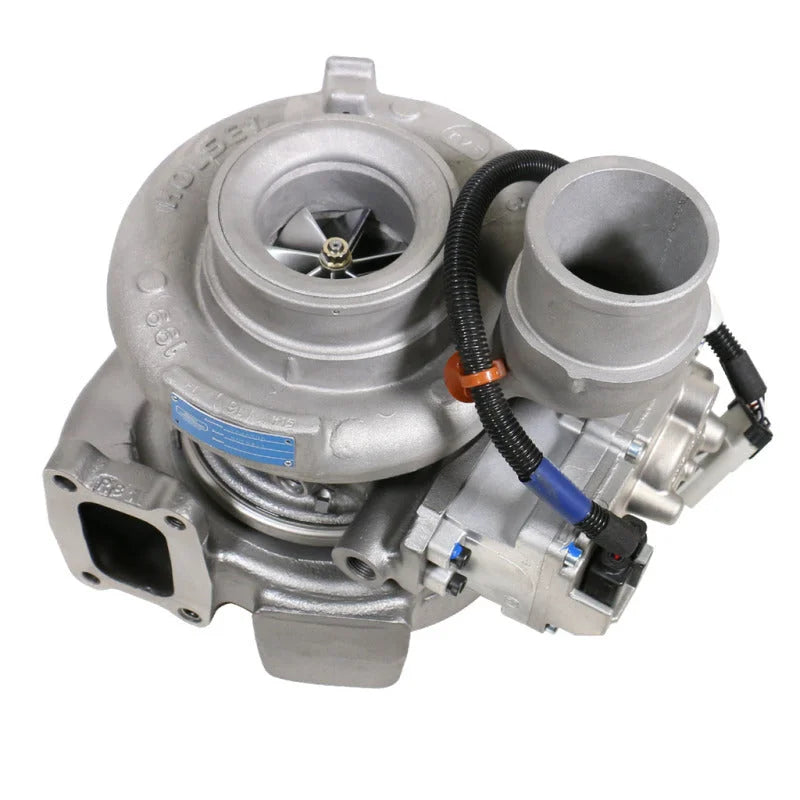 BD Diesel 13-18 RAM Cummins 6.7L Screamer Turbo Manifold Package - Side View