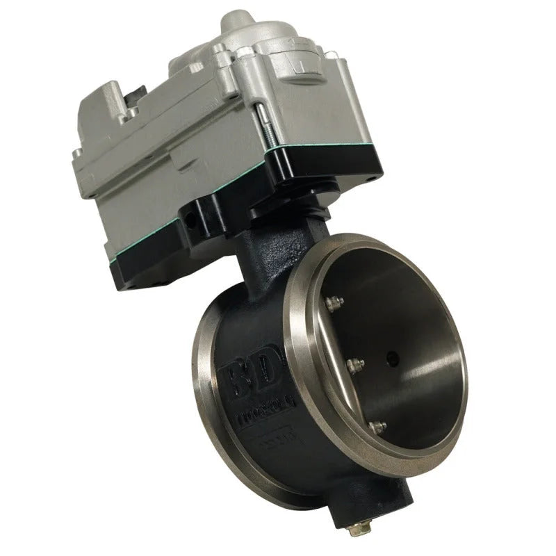 BD Diesel 13-24 Dodge Ram 2500/3500 Cummins Electronic Exhaust Brake 5 in. - Side View