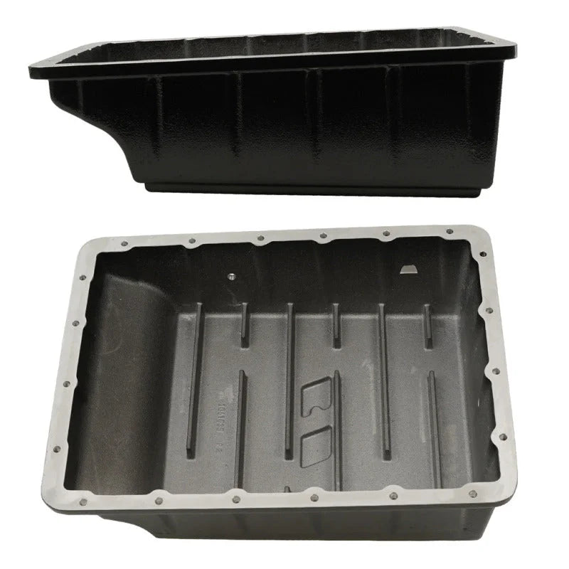 BD Diesel 13-24 Dodge/RAM AISIN AS69RC Deep Sump Transmission Pan - Side View