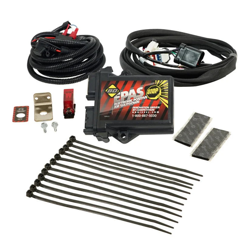 BD Diesel 14-20 Cummins ISX15 w/ Engine Intake Throttle Equipped E-PAS Positive Air Shut-off - Main Product View