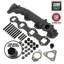 Load image into Gallery viewer, BD Diesel 15-19 Ford Power Stroke 6.7L Exhaust Manifold Passenger Side - Back View