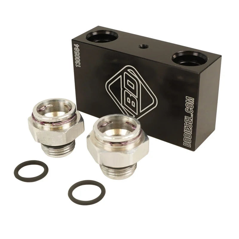 BD Diesel 17-19 Chevrolet/GM Allison Cooler Bypass Delete - Main Product View