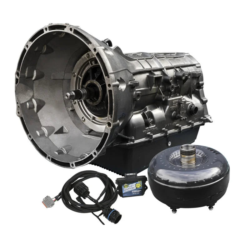 BD Diesel 17-19 Ford 6.7L 6R140 Stage 4 Transmission and Converter Package - Main Product View