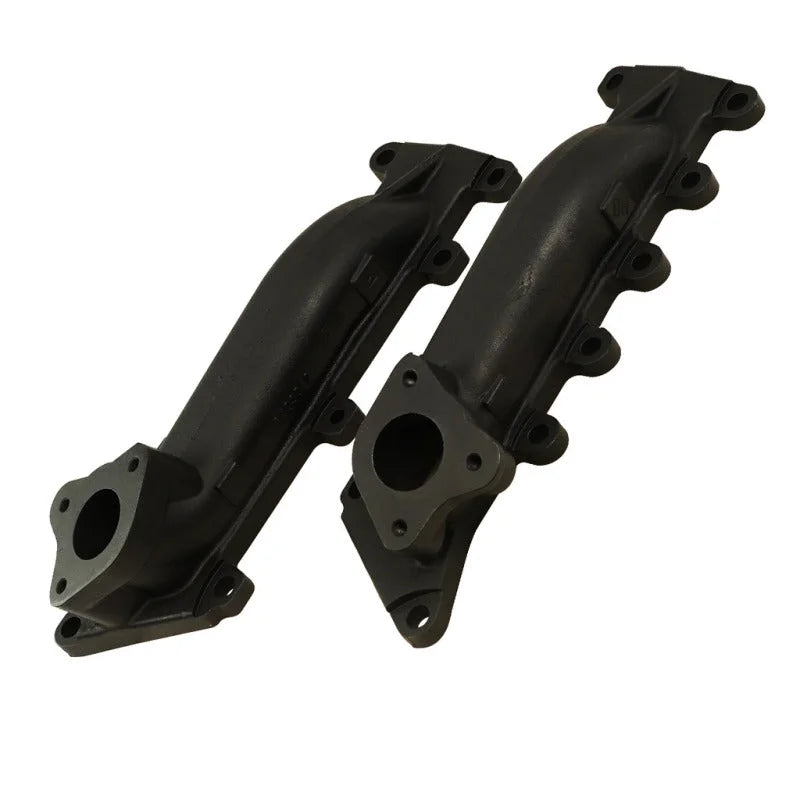 BD Diesel 17-20 Ford Ecoboost 3.5L Exhaust Manifold Kit - Side View