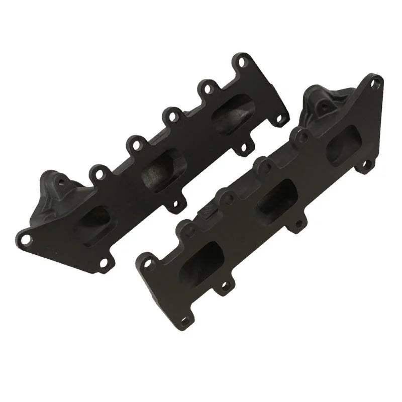 BD Diesel 17-20 Ford Ecoboost 3.5L Exhaust Manifold Kit - Back View