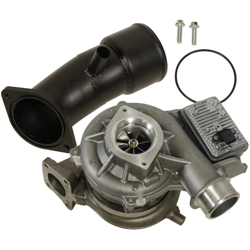 BD Diesel 17-21 Chevy/GM L5P Duramax 6.6L Screamer Turbo - Back View
