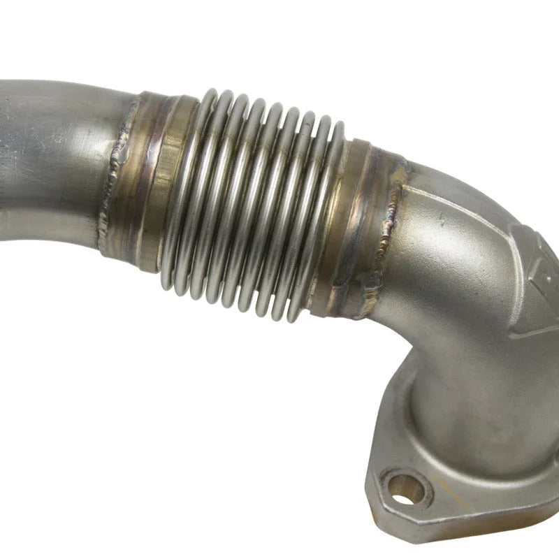 BD Diesel 2001-2004 Chevy Duramax LB7 6.6L Up-Pipe Only for Passenger Side - Installation View