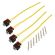 Load image into Gallery viewer, BD Diesel 2017+ Chevy/GM L5P Injector Connector Pigtail Kit - 4 Pack - Main Product View