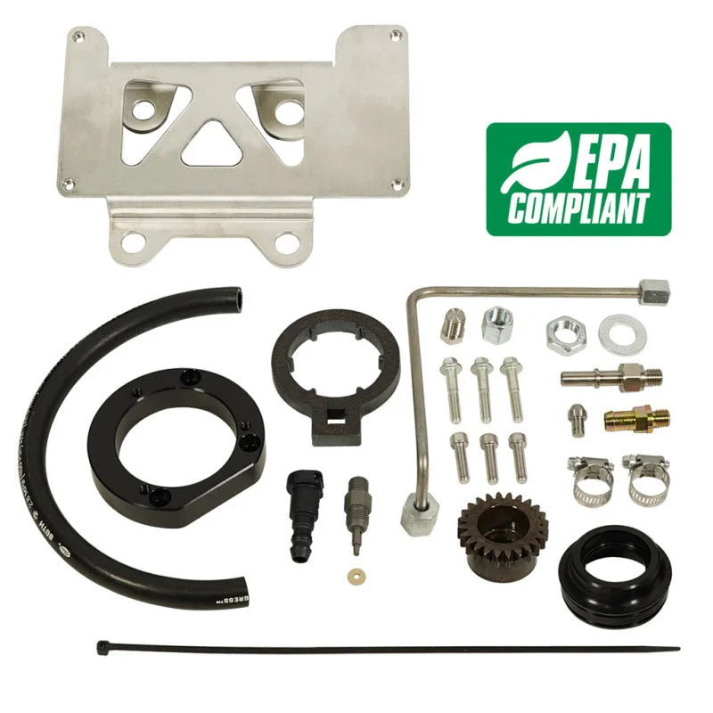 BD Diesel 2019-2020 Ram 2500/3500 6.7L Venom CP3 Conversion Kit - Side View