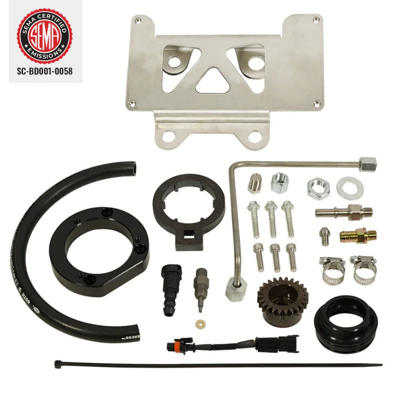 BD Diesel 2019-2020 Ram 2500/3500 6.7L Venom CP3 Conversion Kit - Back View