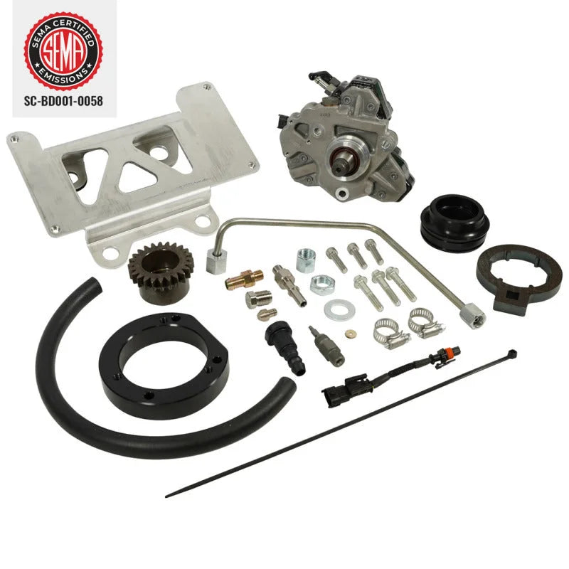 BD Diesel 2019-2020 Ram 2500/3500 6.7L Venom CP3 Conversion Kit w/ CP3 Pump - Installation View