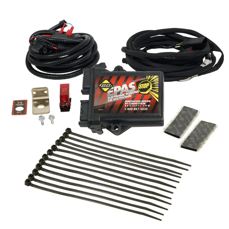BD Diesel 21+ Chevy/GM 3.0L Duramax E-PAS Positive Air Shut-Off Engine Kit - Main Product View