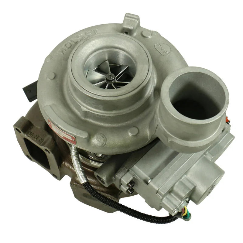 BD Diesel 64.5mm Compressor 70mm Turbine Screamer Turbo Kit - 07.5-12 Dodge 6.7L Cummins - Back View