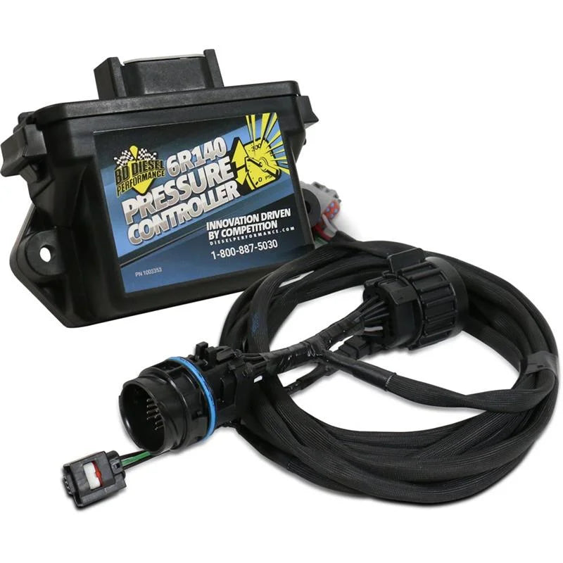 BD Diesel 6R140 Transmission Pressure Controller fits 2011-2019 Ford Powerstroke 6.7L - Side View