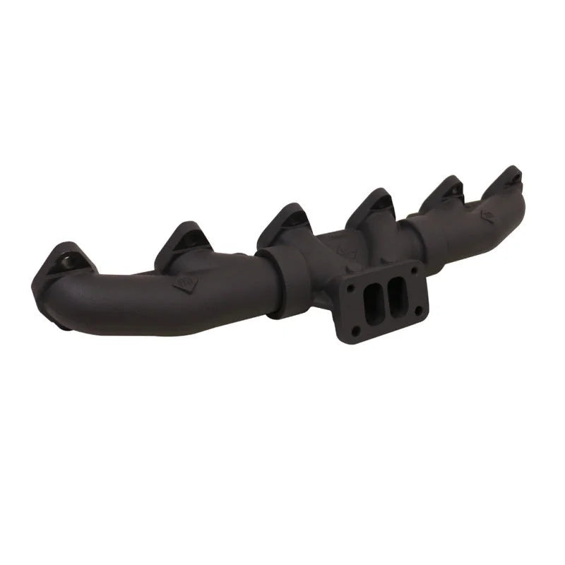 BD Diesel 88-98 Dodge 5.9L 12-Valve Cummins Pulse Exhaust Manifold Kit - Back View