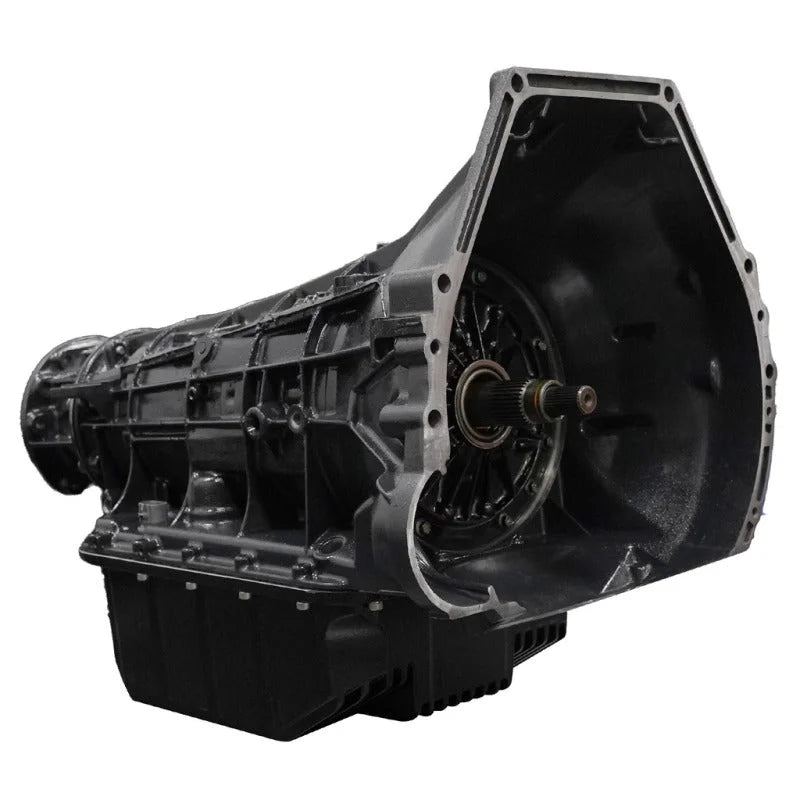 BD Diesel 95-97 Ford F250/F350 7.3L 4WD Roadmaster E4OD Transmission & Converter Package - Back View