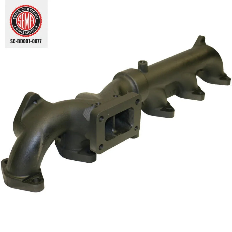 BD Diesel Cast Exhaust Manifold - Dodge 6.7L 2008-2012 - Installation View